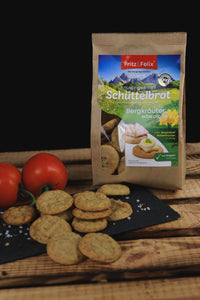 Mini Schüttelbrot mit Südtiroler Bergkräuter